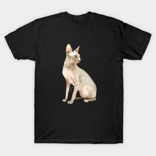 Sphynx - The remarkable hairless cat! T-Shirt